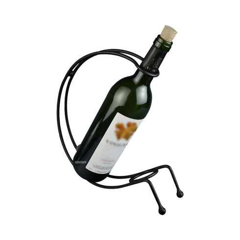 WI Wine Bottle Holer Half-Moon